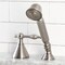 Kingston Brass KSK2368NLTR Transfer Valve Set For Roman Tub Faucet W/Hand Shower, Nkl KSK2368NLTR - alternate 6